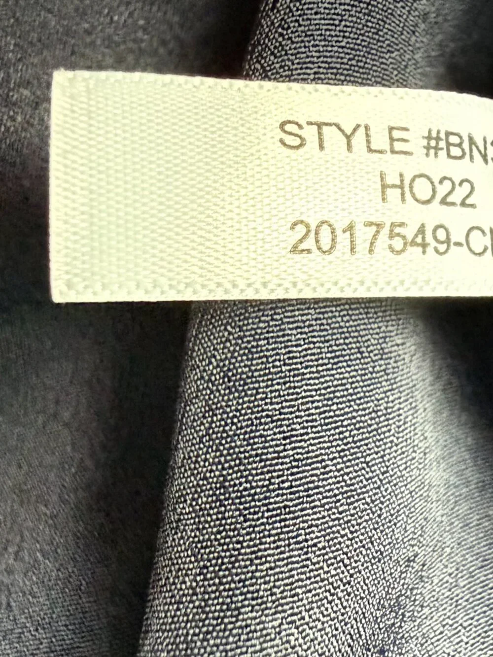 J Crew 3X Smocked Ruffle Neck Chiffon Popover Top Midnight Blue Floral Blouse - Picture 11 of 14